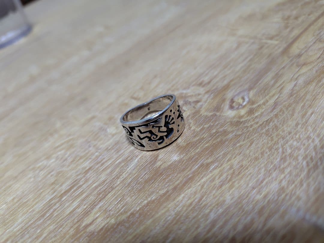 シルバー ホピ族 リング