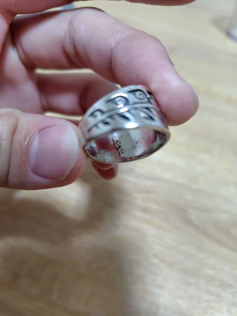 シルバー ホピ族 リング