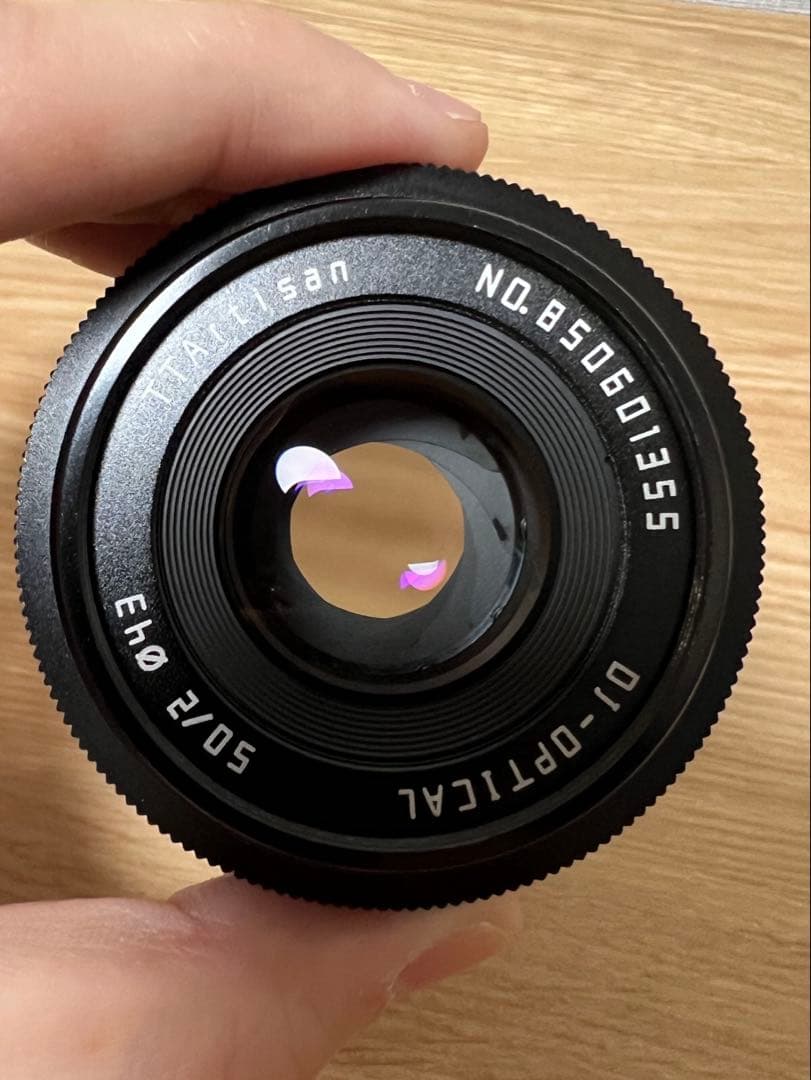 TTArtisan 50mm F2 Sony Eマウント 単焦点レンズ