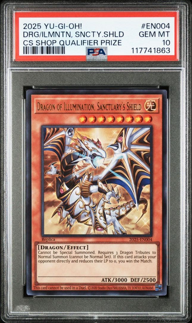 本日限定価格　PSA10　Dragon of Illumination日版