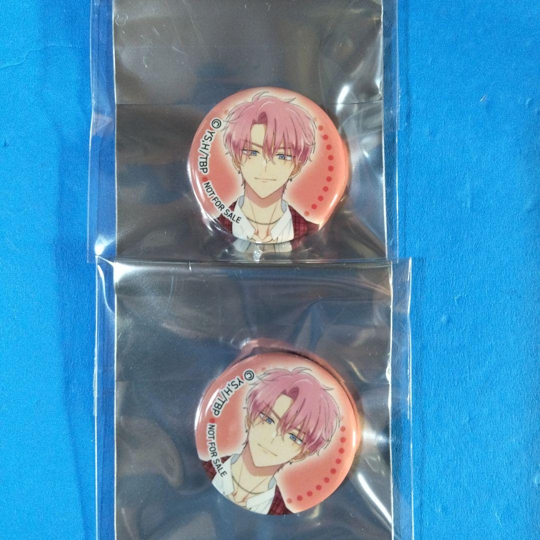 多聞くん今どっち コラボカフェ 福原多聞 ミニ缶バッジ patio 2点