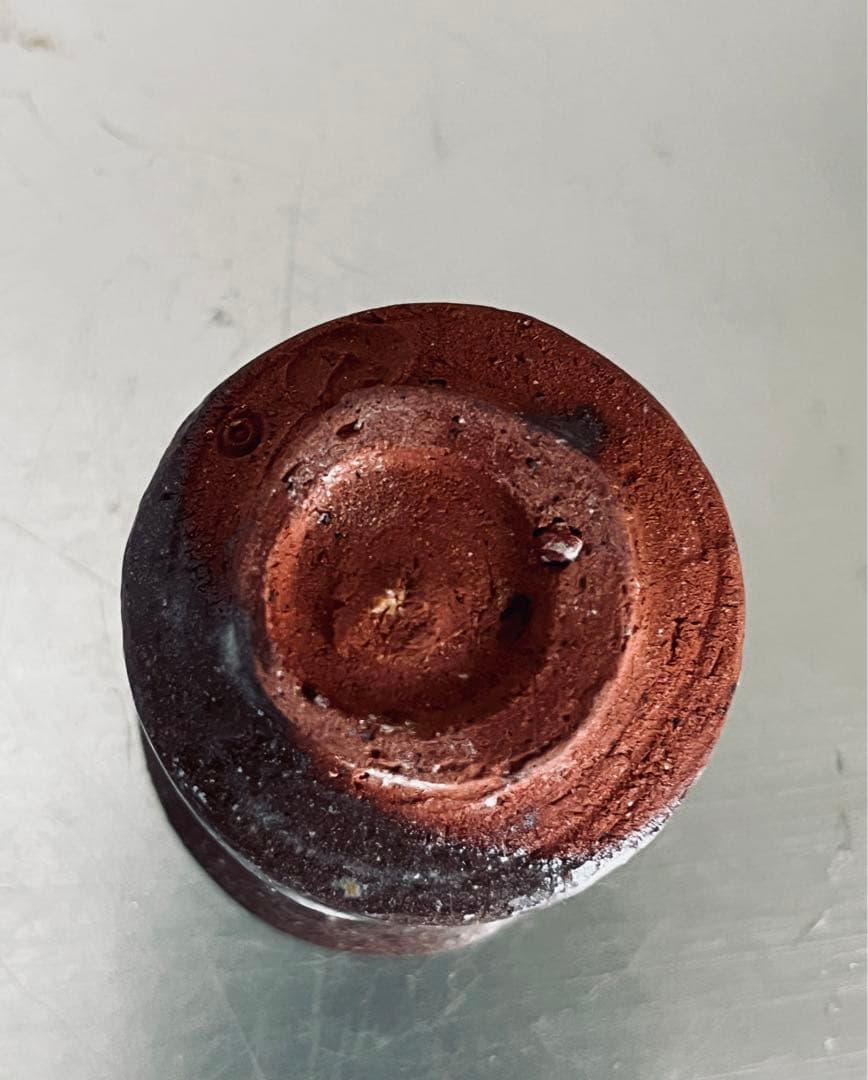 京都　大吉　杉本立夫　絵唐津ぐい呑み