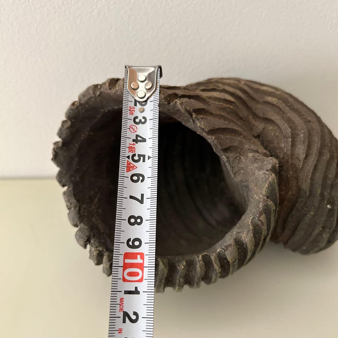 未使用品　相馬正和 作 陶器オブジェ／花器 陶眞窯 ギャラリー群青