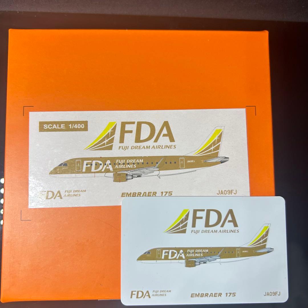 Jcwings FDA E175 JA09FJ ゴールド 1/400