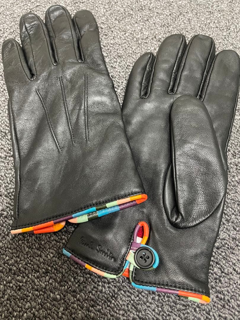 Paul Smith 黒 レザー手袋