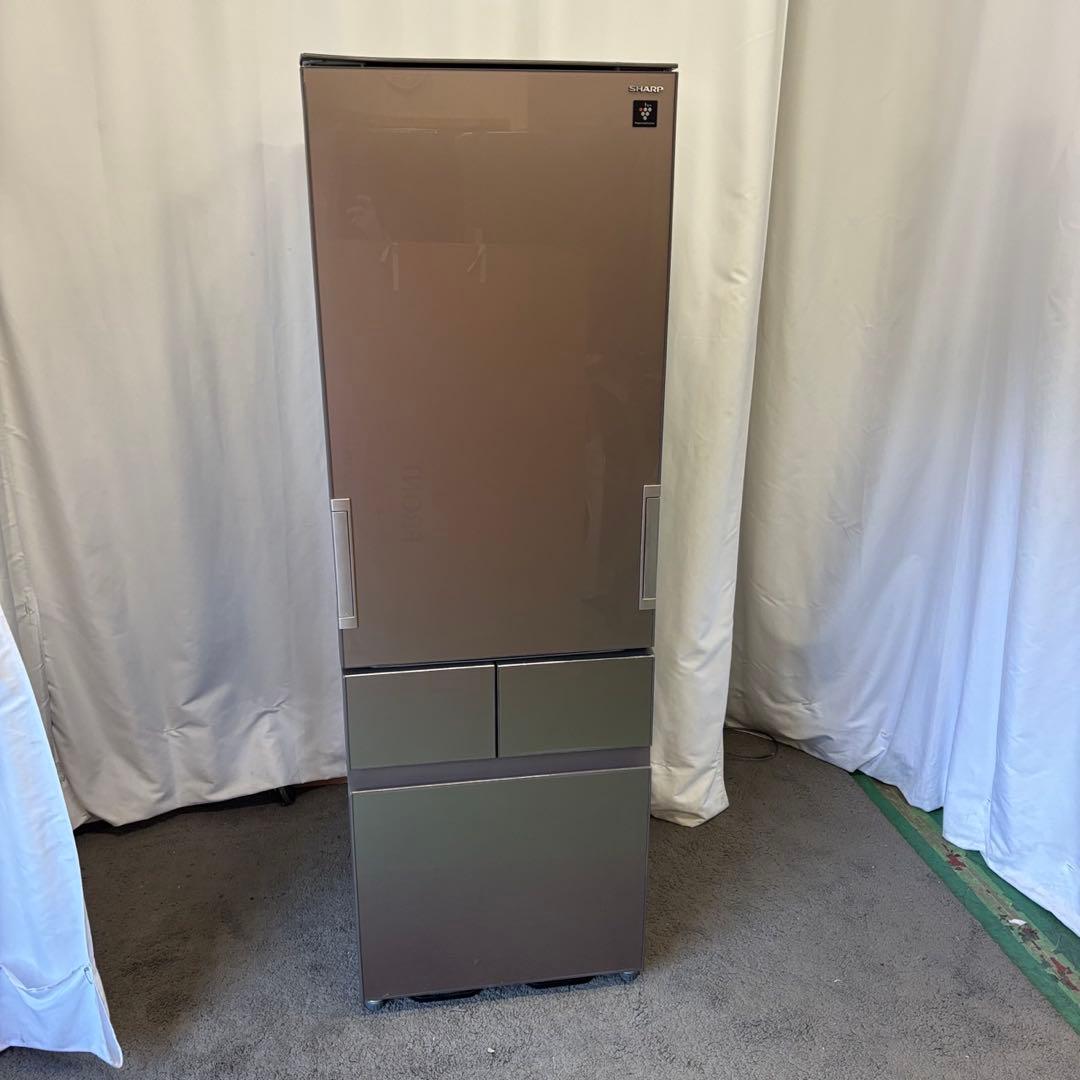 69　SHARP　冷蔵庫　400-500ℓ　両開き　中古　設置無料　安い‼️