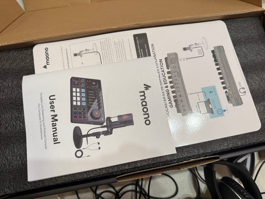 maonoCASTER 配信ミキサー＆機材セット