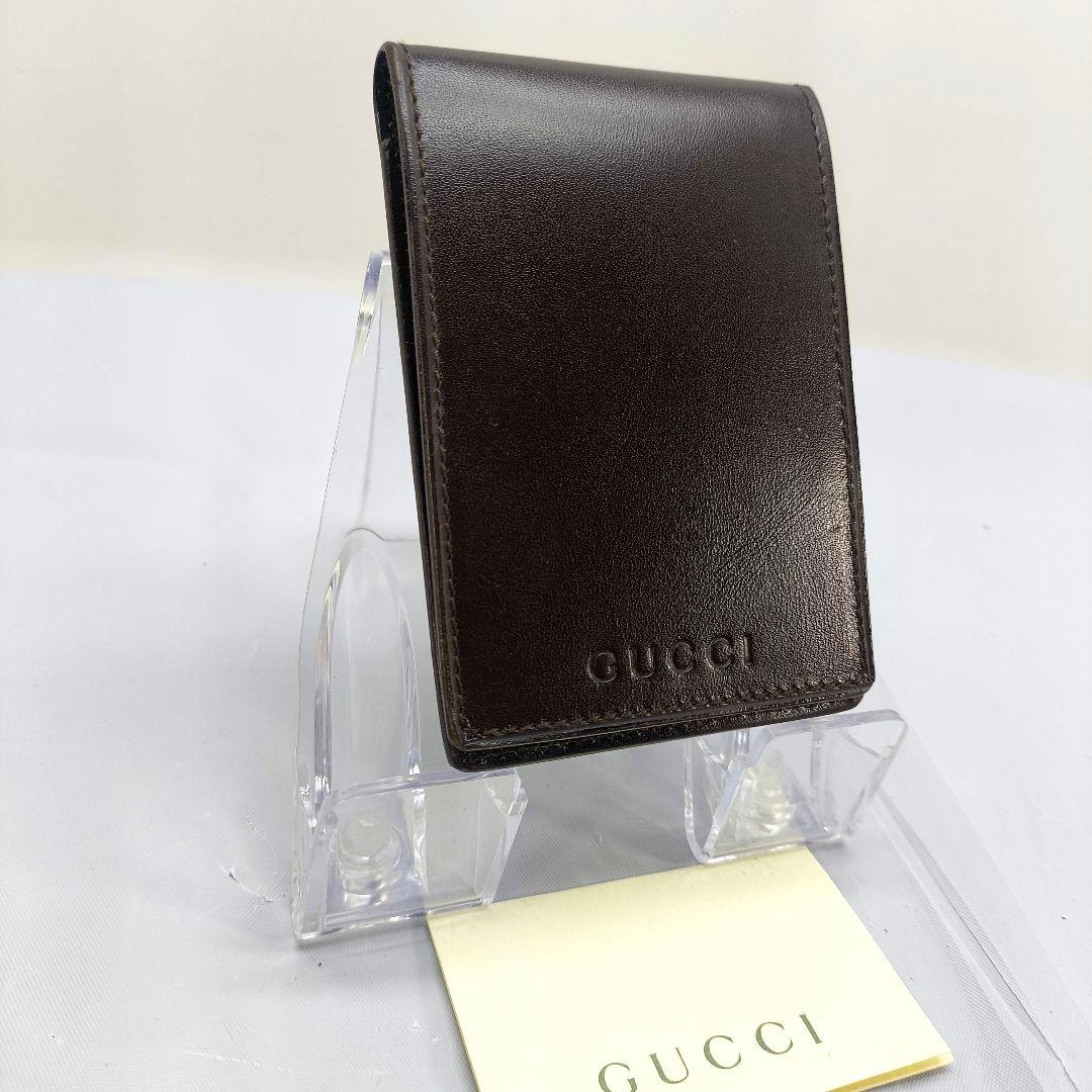 美品 グッチシマ フラグメントケース ケース カードケース パース