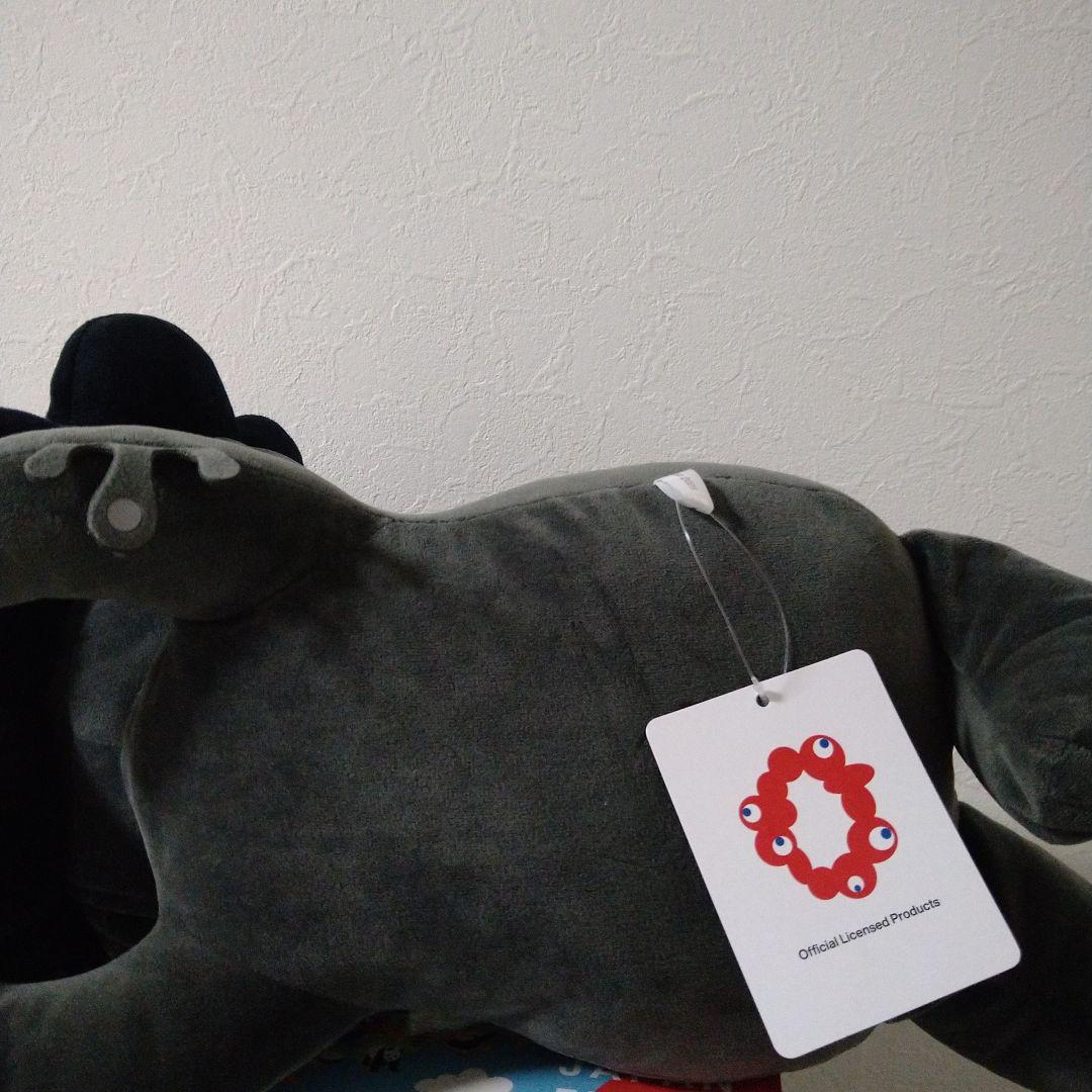 新品未使用✩タグ付✩黒 ミャクミャク 這型 ぬいぐるみ Lサイズ✩.*˚