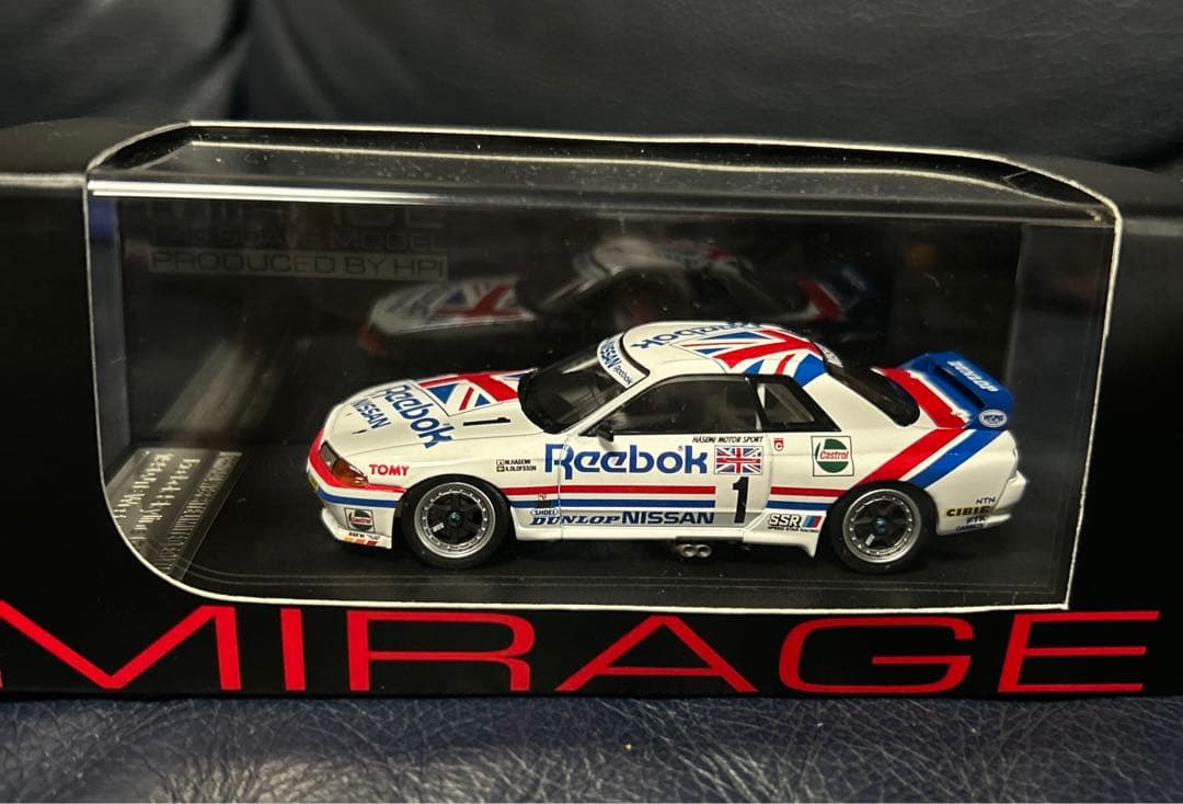 hpiレーシングMIRAGE 1/43 オフィシャルウェブ限定　リーボックGTR