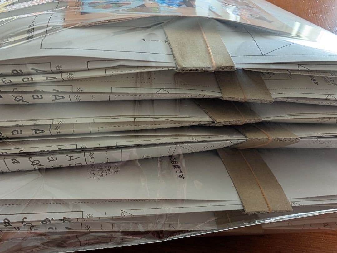 最終価格☆思いをつないでいくフレンドシップキルト(赤)12種 生地と型紙セット