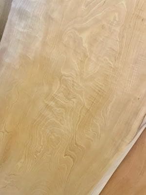 【お値下げしました♡】白栃　一枚板　ダイニングテーブル　約150センチ