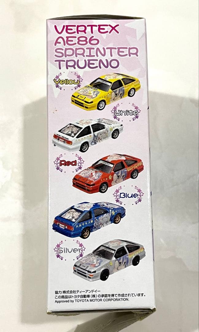 【未使用 箱有】らき⭐︎すた 痛車ミニカー 10種 らきすた アオシマミニカー