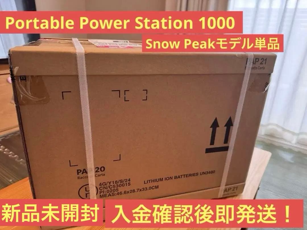 Portable Power Station 1000ポータブル電源1056Wh