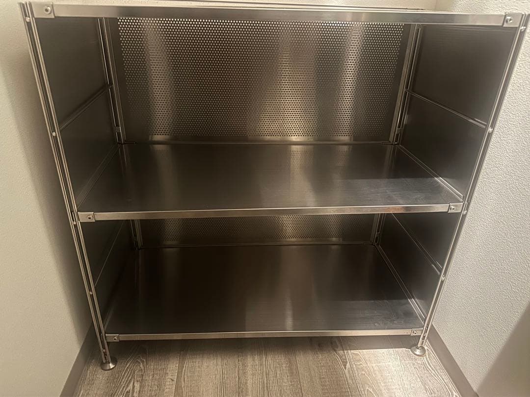 ⭐︎無印良品　フルステンレスラック　現在廃盤品のメッシュ状板　状態よし