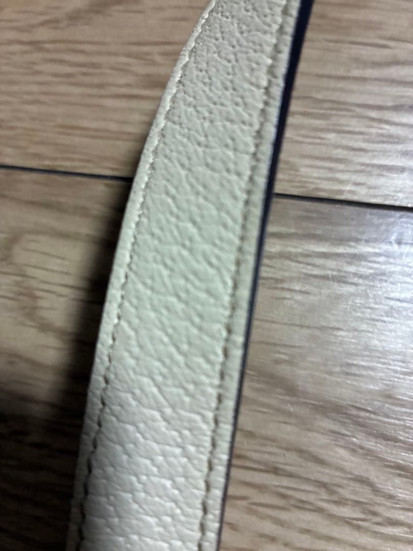 GUCCI GGパターン ハンドバッグ ベージュ/ホワイト