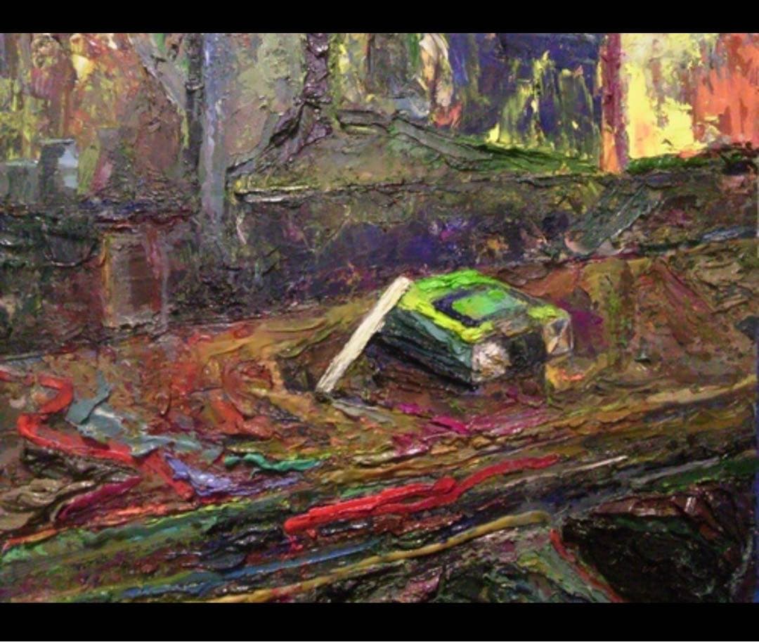 No.112 絵画　一点物　タバコ