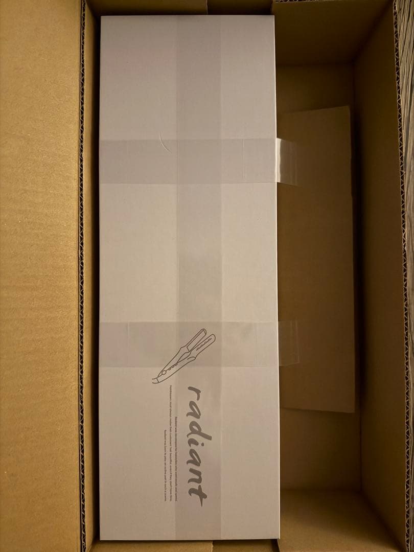 radiant ストレートヘアアイロン レッド LM-125-R 28mm