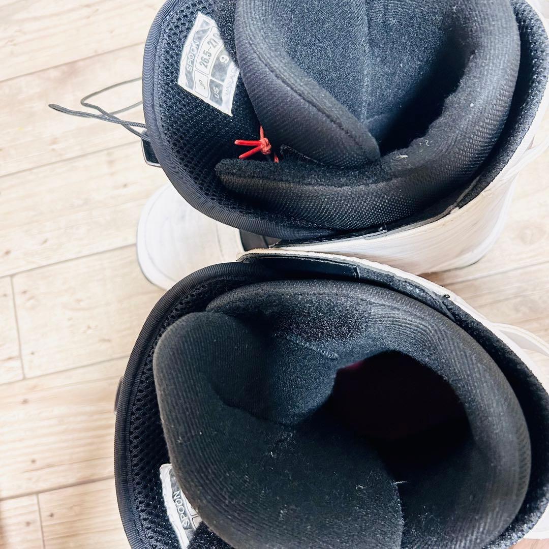 【26.5-27.0cm】SPOON スノーボードブーツ クイックシューレース