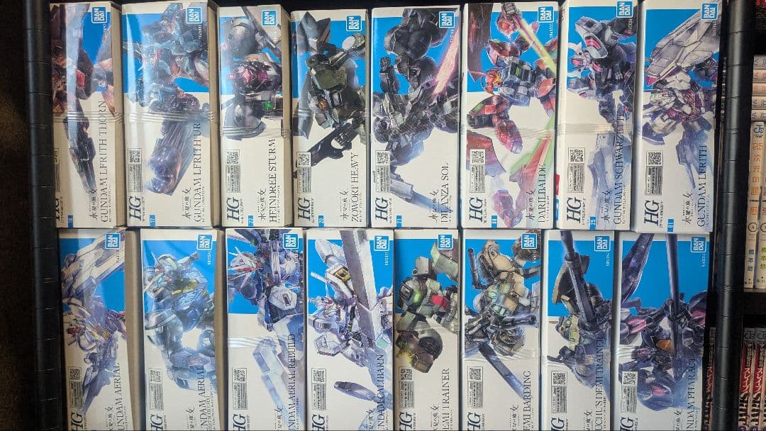 HGガンプラ・Figure-rise Standard 水星の魔女32点セット