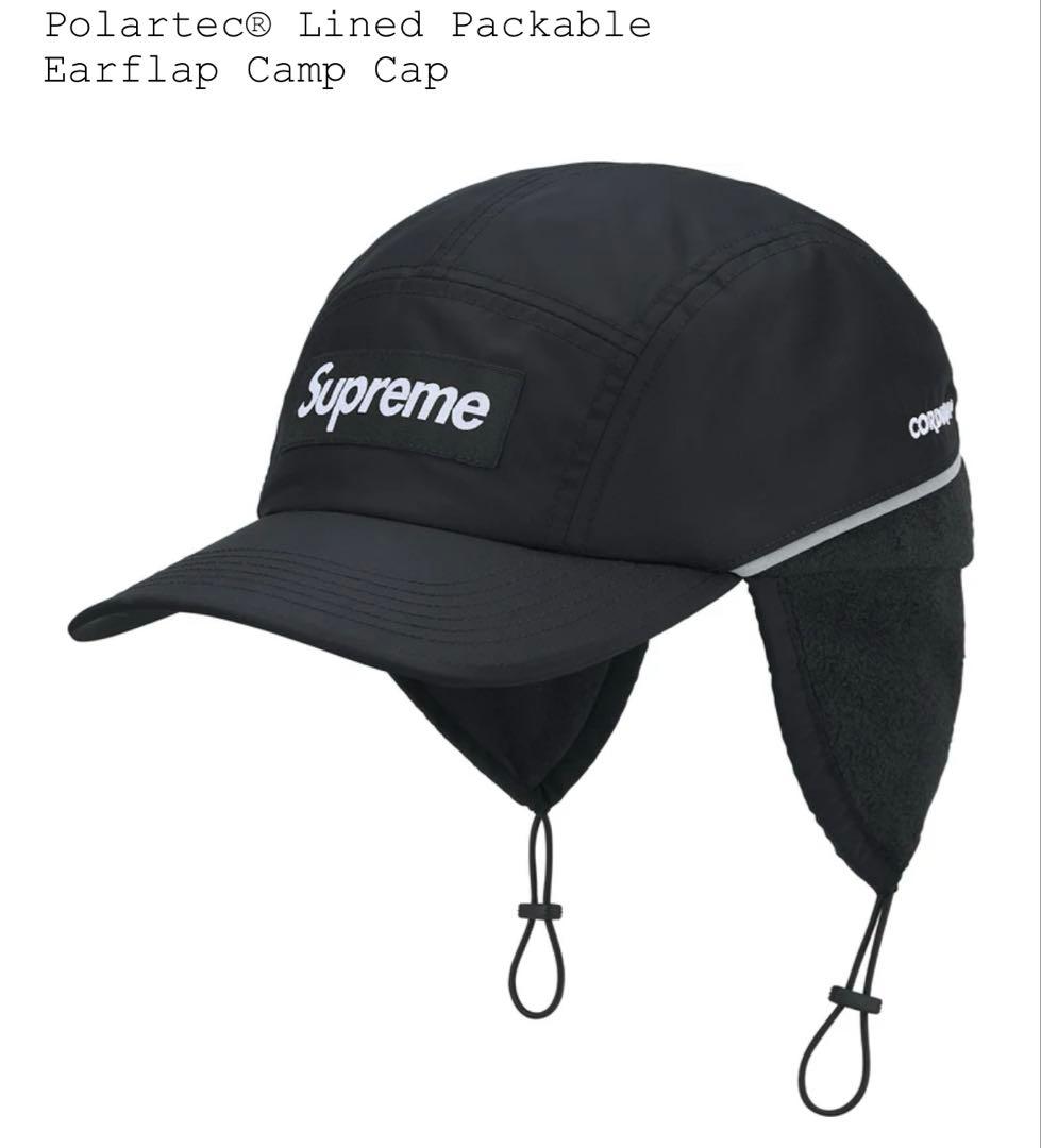 【新品】supreme Polartec Earflap Camp Cap
