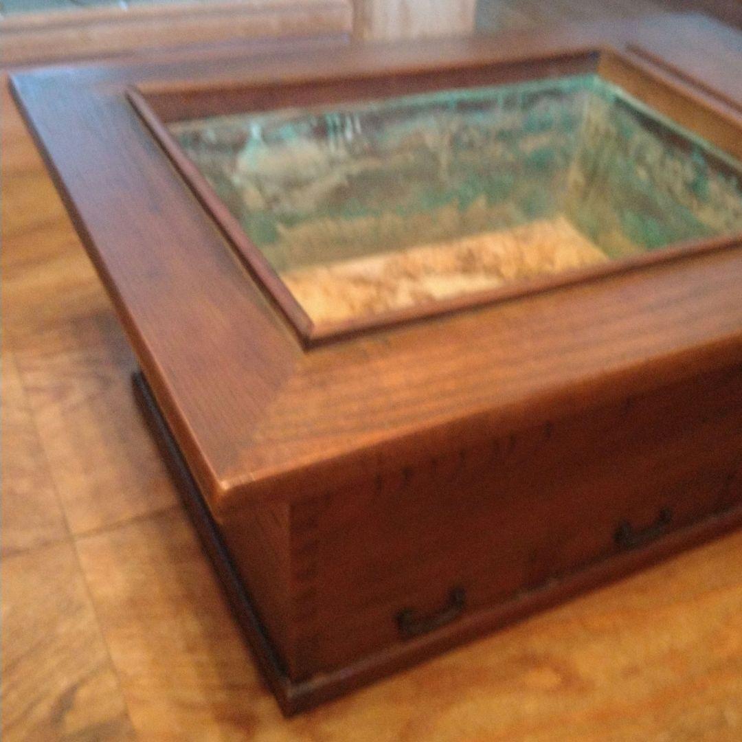 長火鉢　総欅造り