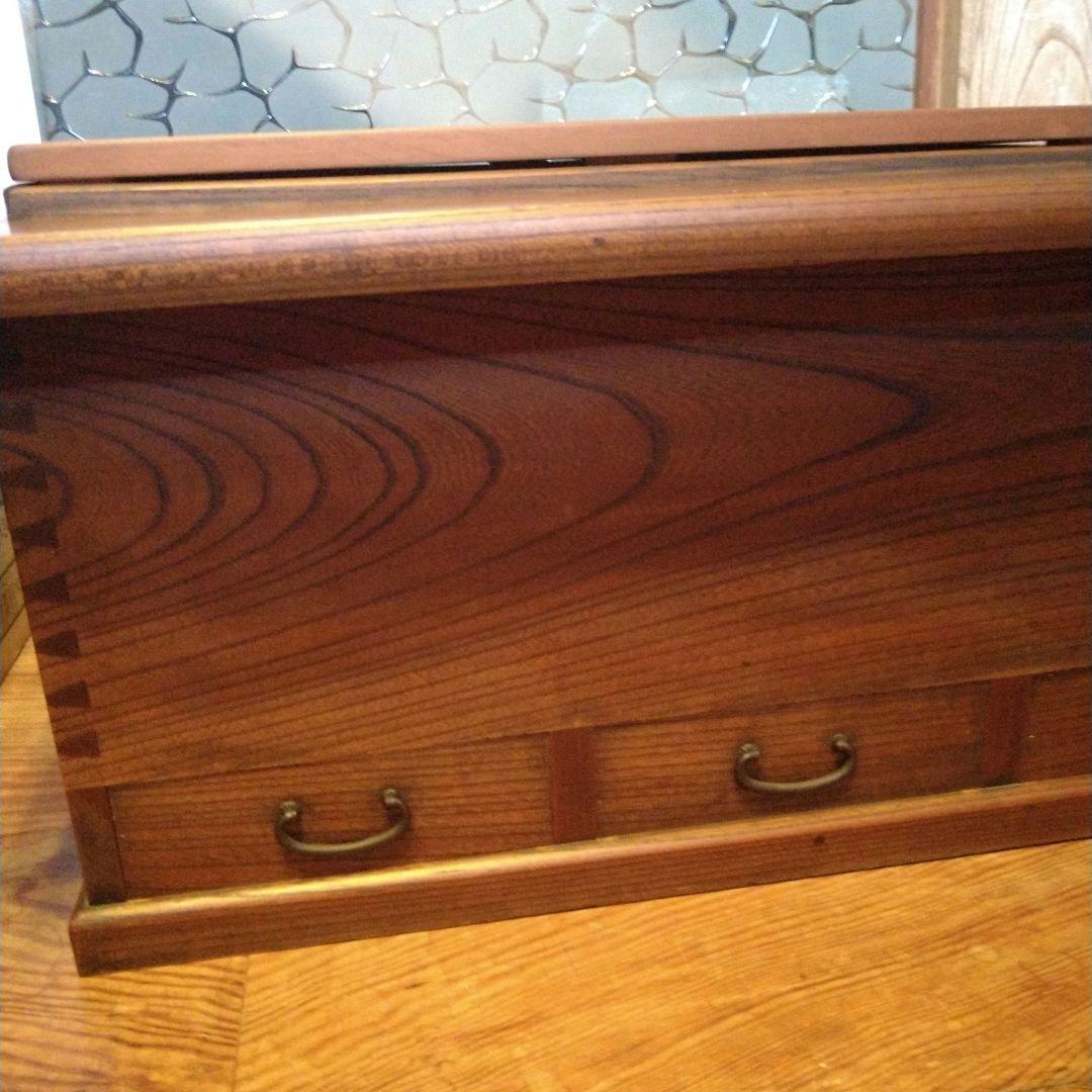 長火鉢　総欅造り