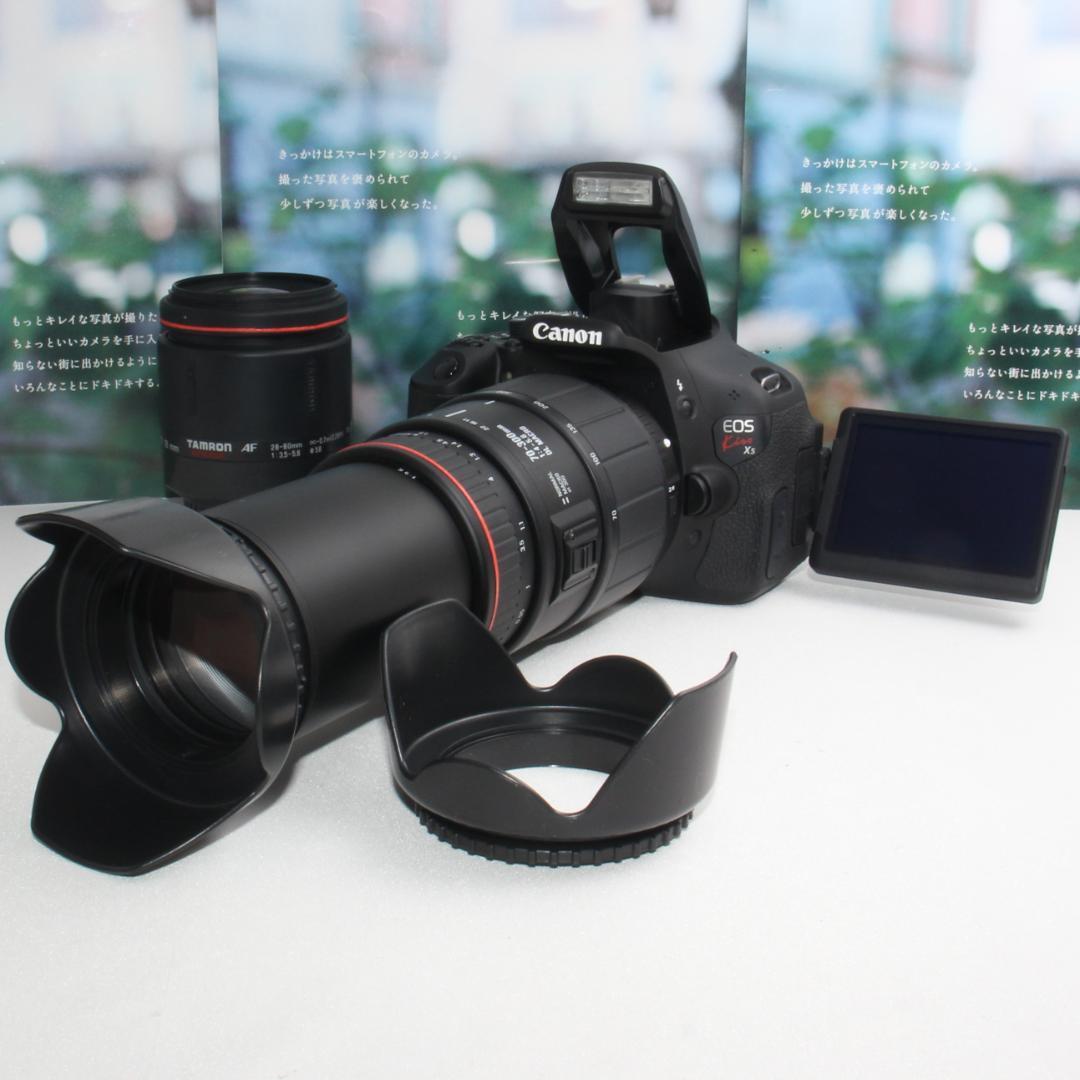 ❤️新品カメラバック付❤️Canon EOS kiss x5 超望遠ダブルズーム