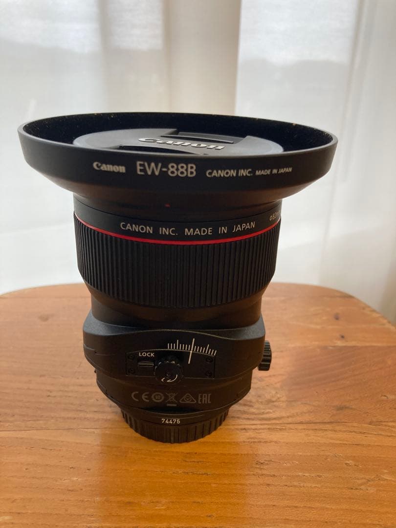 Canon TS-E 24mm f/3.5 Ⅱ レンズ