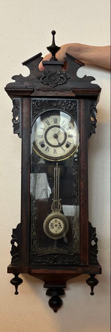 アンティーク掛時計　精工舎　セイコー　TRADE(S)MARK トレードマーク