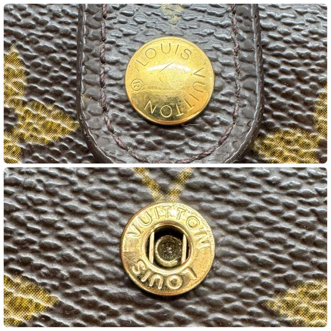 美品✨️ルイヴィトン　モノグラム　ヴィエノワ　二つ折り財布　財布　コンパクト