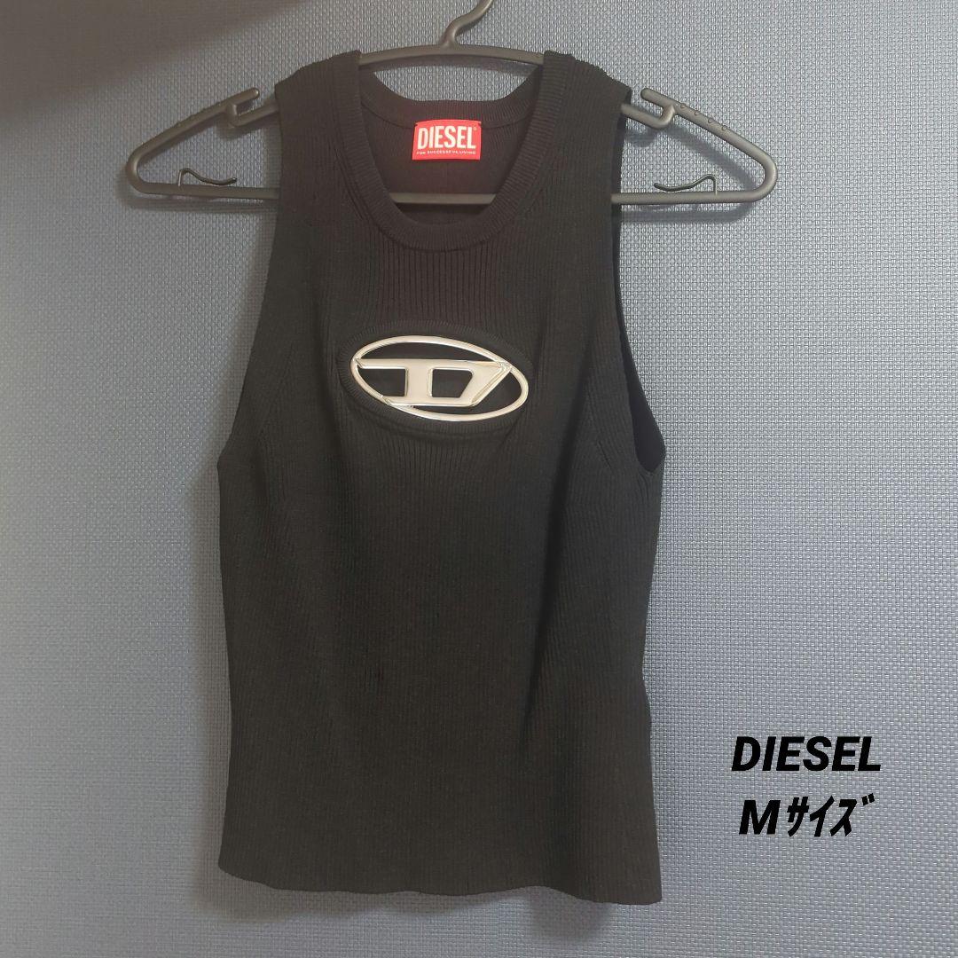 DIESEL ブラック トップス　Mサイズ