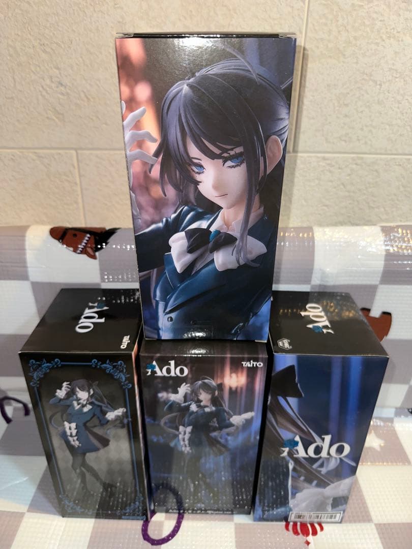 Ado フィギュア Winter ver. 4体セット ラウンドワン限定