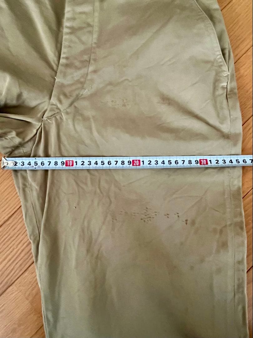 40's M43 カーキ U.S.ARMY 実物 チノパン M-1943 w33