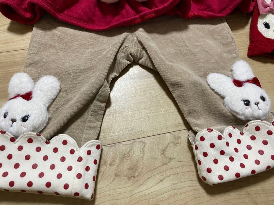 シャーリーテンプル うさぎトレーナー レッグウォーマー 他