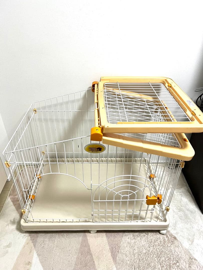 アイリスオーヤマ 屋根付きケージ小型犬用