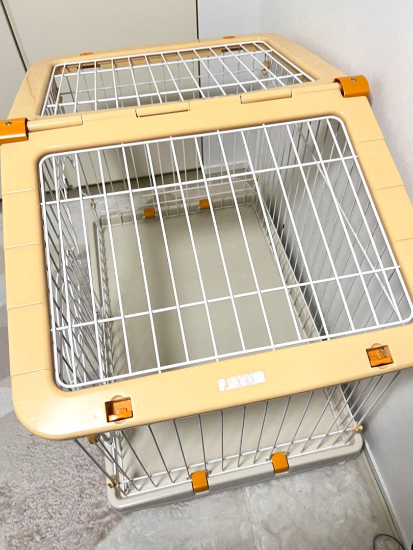 アイリスオーヤマ 屋根付きケージ小型犬用