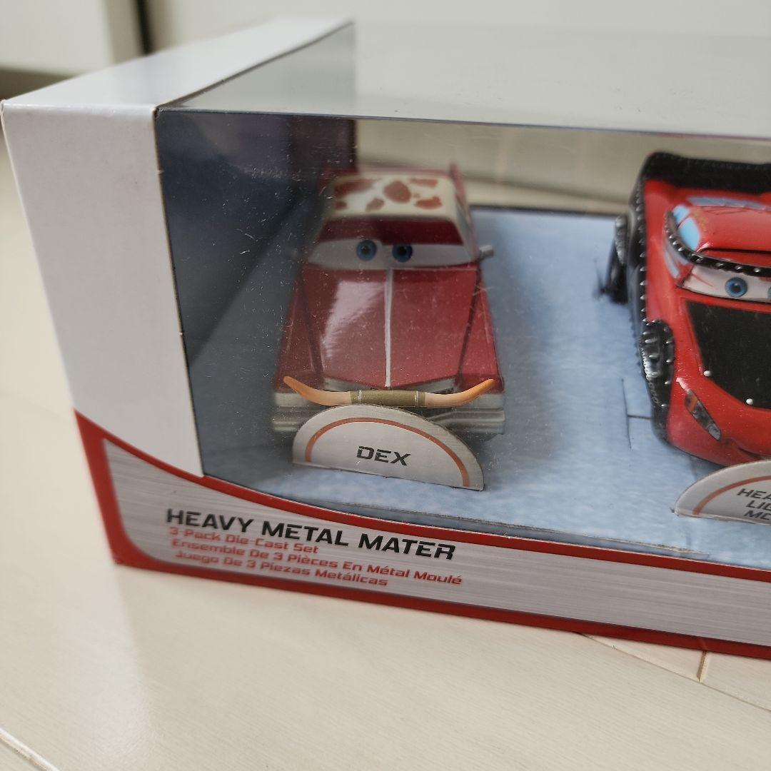 カーズ マテル ヘビーメタルメーター ディズニー ピクサー ミニカー３台セット