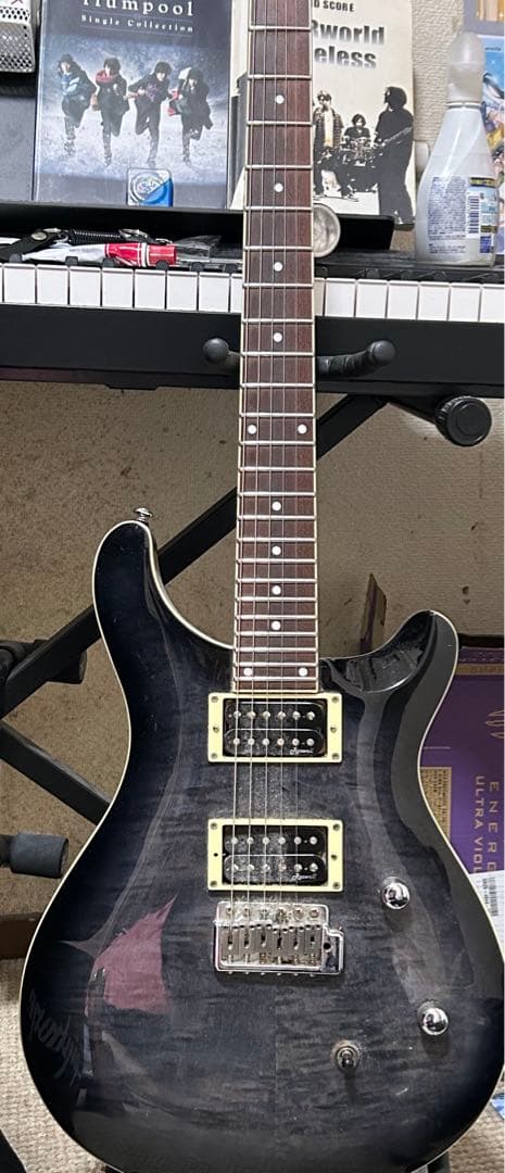 Harley Benton CST-24 Black Flame 訳あり