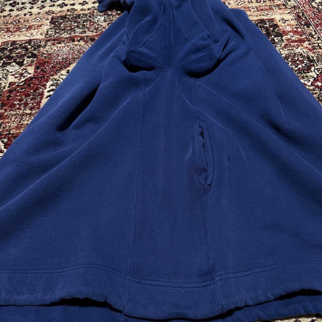 希少 90s russell athletic ラッセル フーディー XL 紺