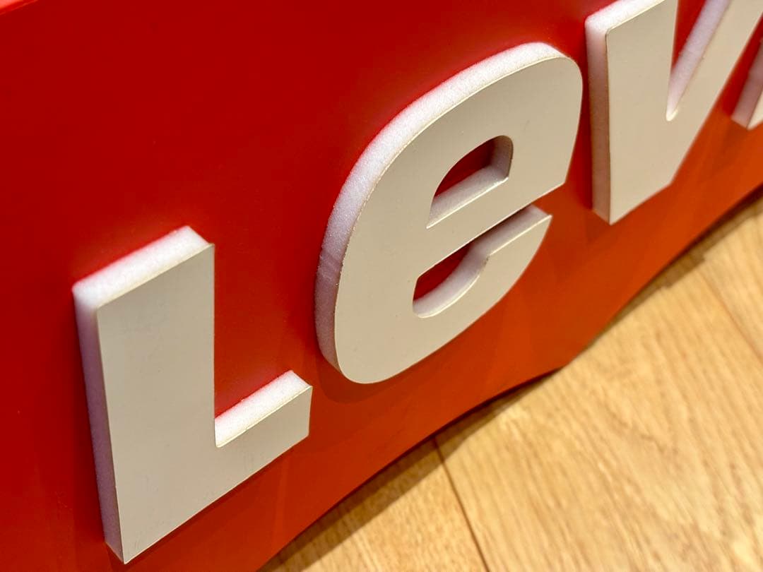 ヴィンテージ　Levi's リーバイス　ディスプレイ　看板