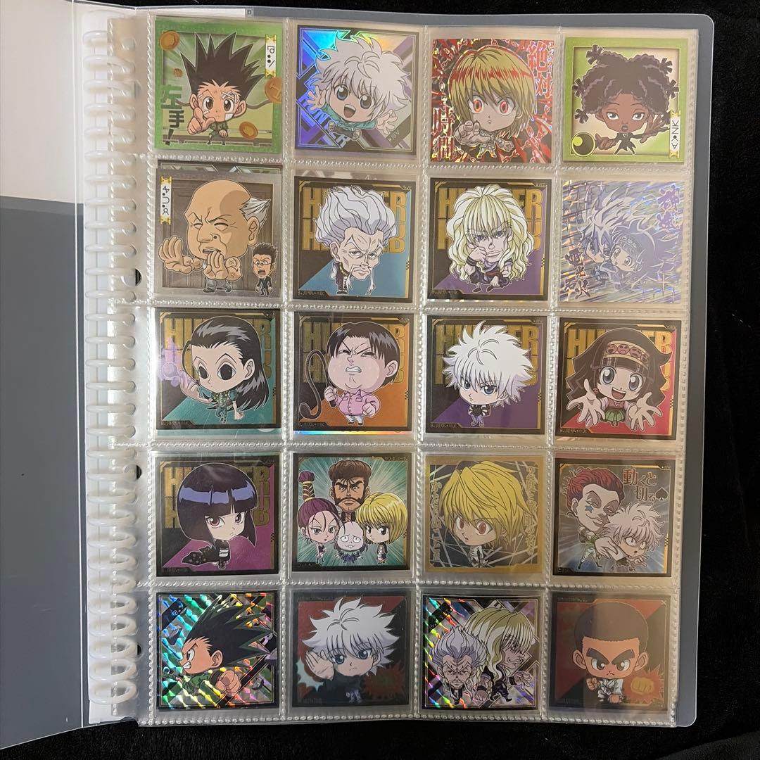 スリーブ入りHUNTER × HUNTERウエハースシールセット120枚