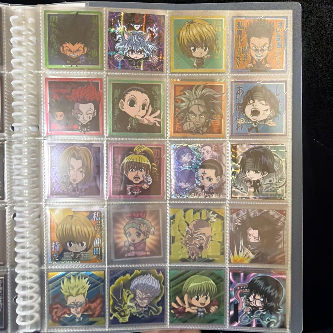 スリーブ入りHUNTER × HUNTERウエハースシールセット120枚