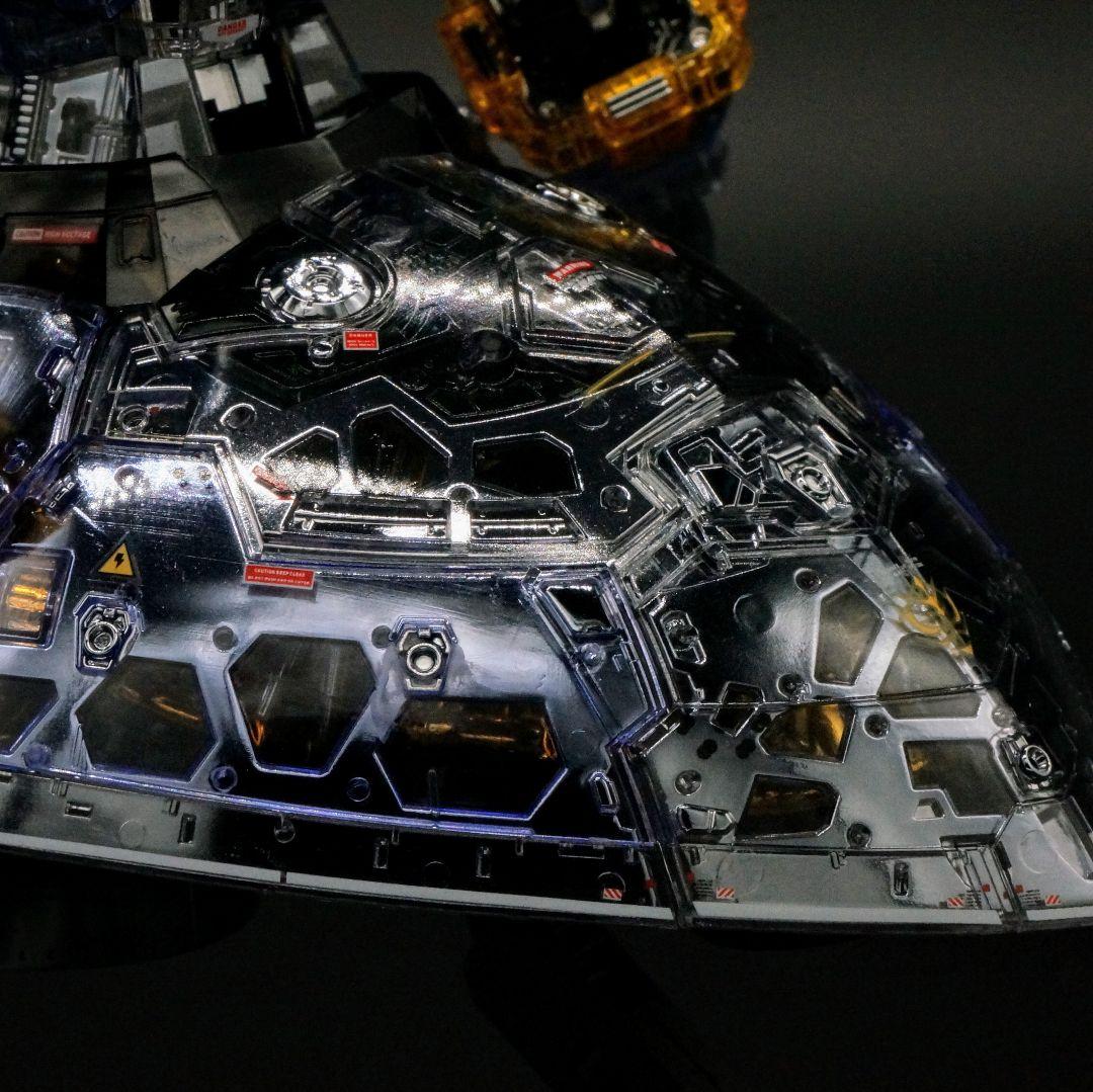 完成品【メッキ仕様】RG ジオング メカニカルクリア 限定 ガンダム 全塗装