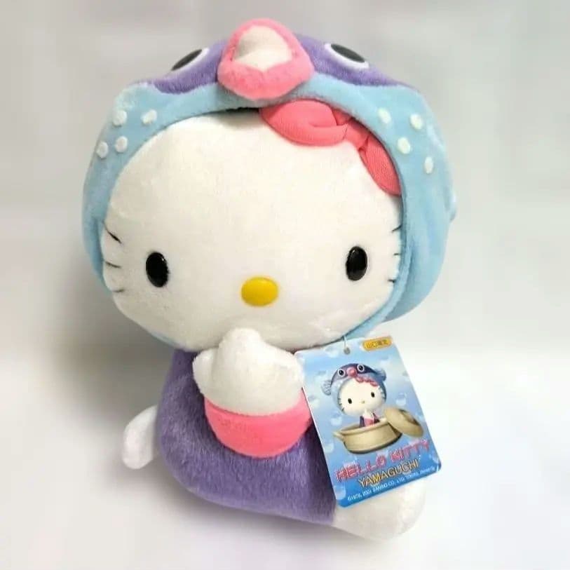 ハローキティ ご当地　山口限定　ふぐキティ　ぬいぐるみ　平成レトロ　激レア