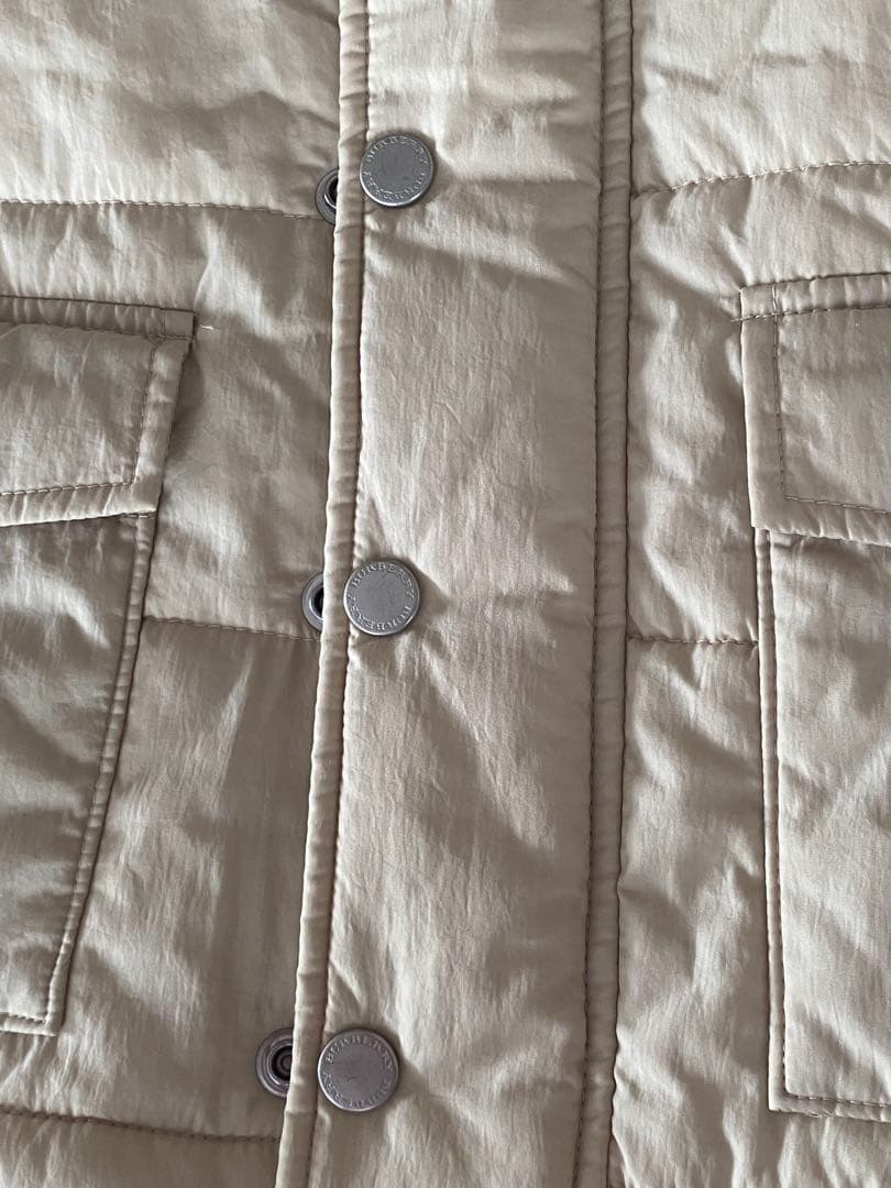 日本製BURBERRY フード付アウター 90cm バーバリージャケット