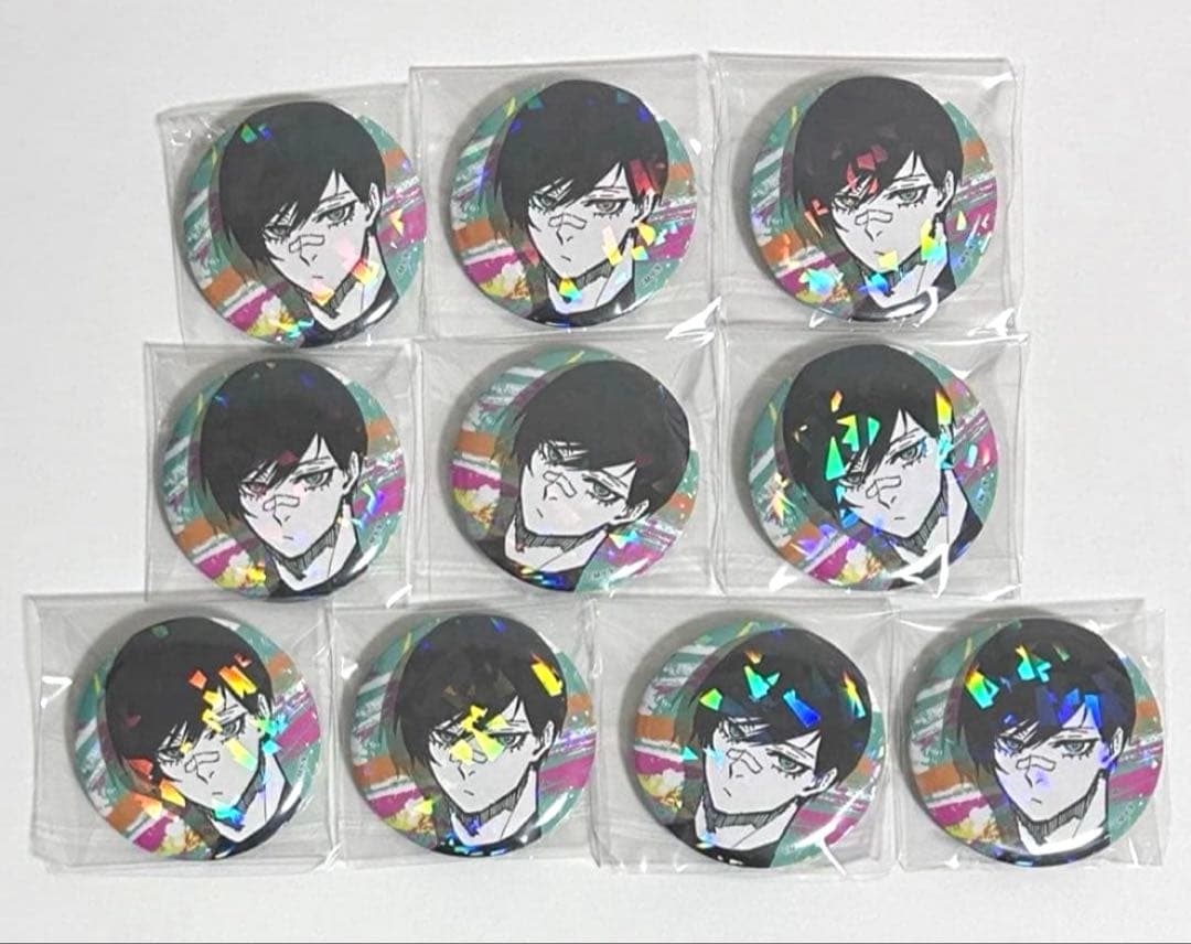 ブルーロック マズル ホログラム缶バッジ vol.3 糸師凛 10個