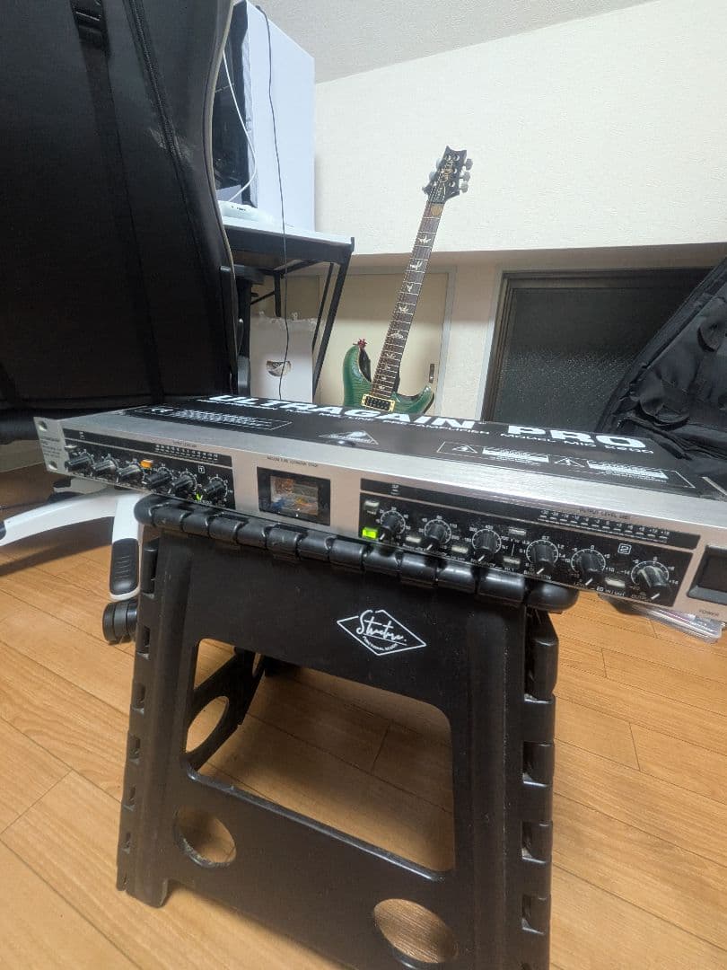 beringer ultragain マイクプリアンプ