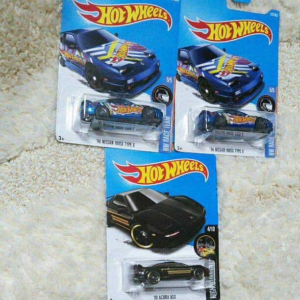 ホットウィール180SX、NSXセット