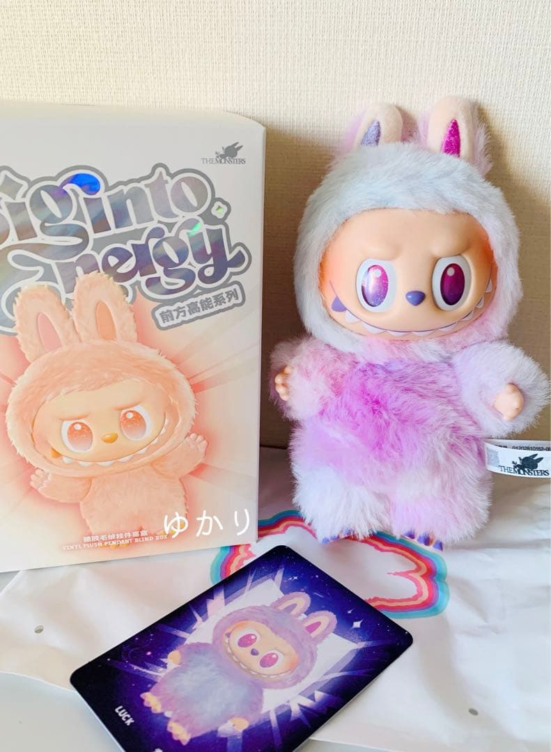 正規品 POPMART ラブブ Labubu エナジー LUCK ぬいぐるみ